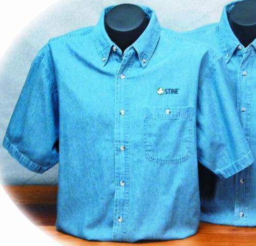 tri mountain denim shirt