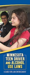'Minnesota Teen Driver and Alcohol Use Laws” Brochure (full size 8x15.25”)